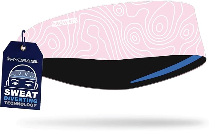 Hydra2 Headbands for Women & Men | Sweat Diverting, Hair Bands for Athletes, Gym, Cycling & Fitness | Flatweave