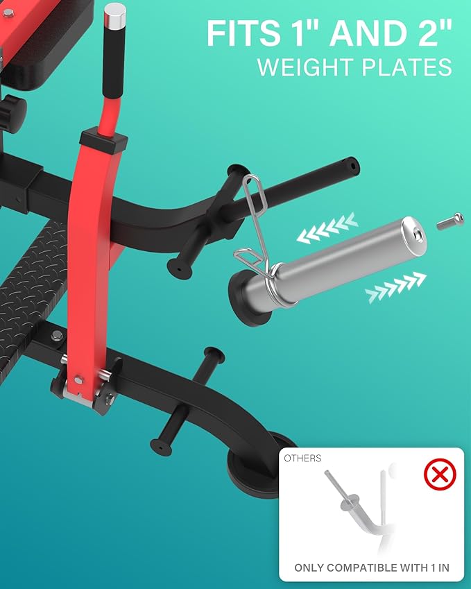 HVO Seated Calf Raise Machine: Calf Machine Home Gym Calf Workout Machine Leg Training and Exercise