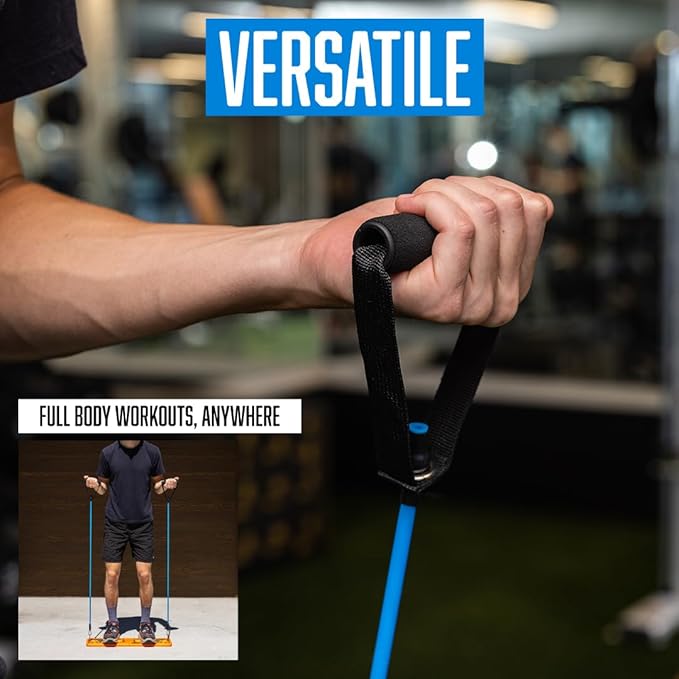 Foldable Push Up Board for Men and Women- Multifunctional Workout Equipment - Foldable Push Up Bar- Fitness Gym Equipment- Portable Board for Home Exercise and Workout - Push Up Board by Fitby