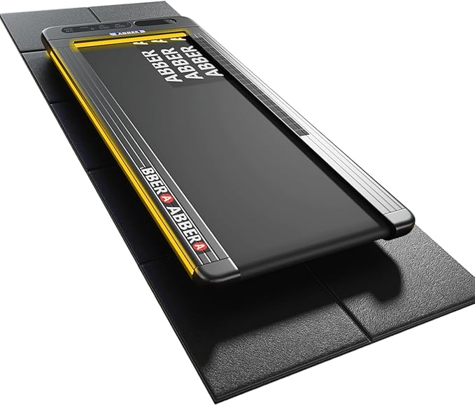 Foldable Treadmill Walking Pad Mat for Carpet Floors,72" x 30" 6mm Thick Treadmill Mat for Hardwood Floor,Indoor Exercise Stationary Bike,Elipitial, Gym Equipment, Noise Shock Absorption