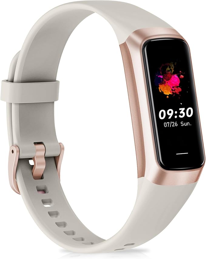 Fitness Tracker, Blood Pressure Watch with 24/7 Heart Rate, Step Counter for Walking, Step Trackers Activity Pedometer for Women Men Android iOS