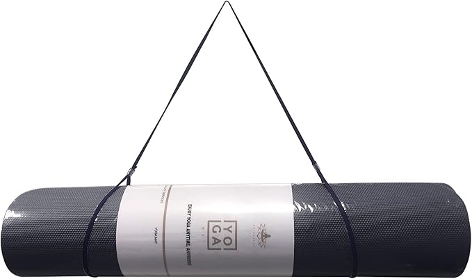 Hatha Yoga Thick TPE Yoga Mat 72"x 27"x1/3 inch Non Slip Eco Friendly Exercise Mat for Yoga Pilates & Floor Workouts