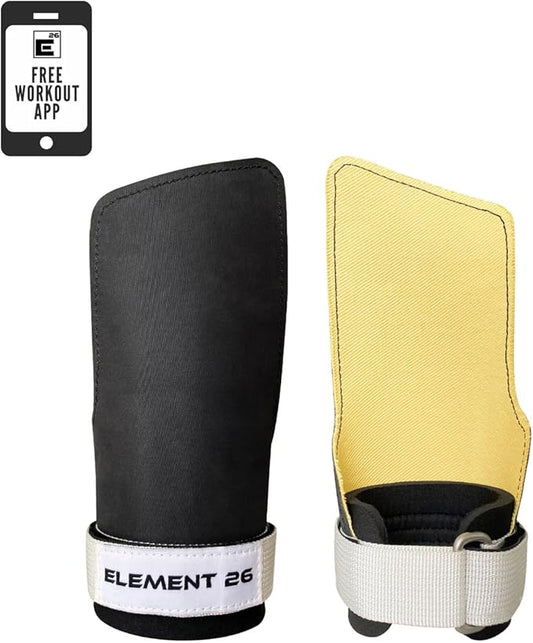 Element 26 IsoGrip Hand Grips for Cross Training, Gymnastics, and Weight Lifting - Gymnastics Grips for Men and Women - Hand Protection for Muscle ups and Pull ups