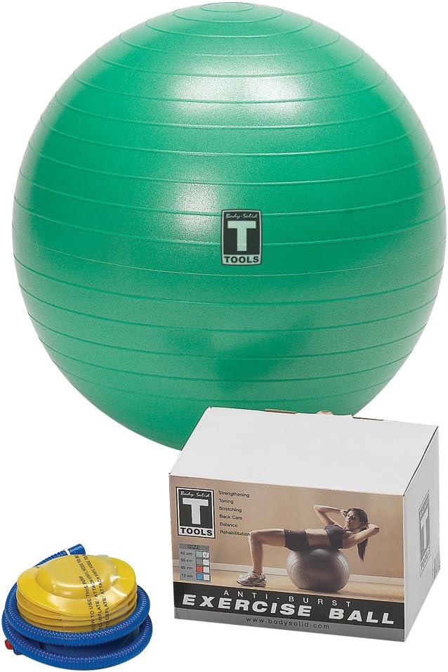 Body-Solid Soft Weighted Toning Ball Pregnant Womens Exercise Balls, for Yoga, Pilates, Fitness and Strength Training, Latex Free