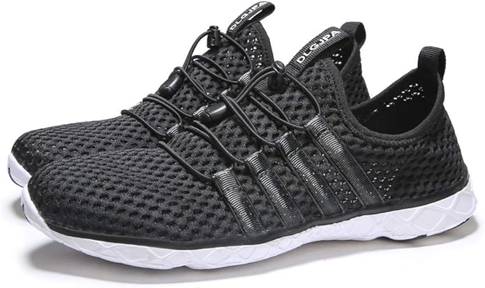 DLGJPA Men's Lightweight Quick Drying Aqua Water Shoes Athletic Sport Walking Shoes