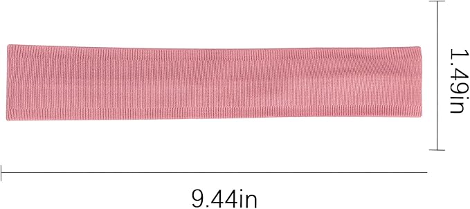 Workout Headbands Non Slip Headband Sport Headbands Sweatbands Elastic Sport Hair Bands for Sports Travel Indoor Fitness Gym