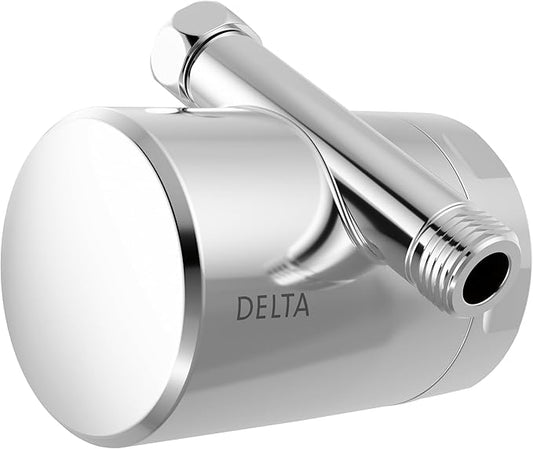 Delta Faucet Clarifi Standard Shower Filter Attachment with Filter, Shower Water Filter, Shower Head Filter, Chrome 7SF100