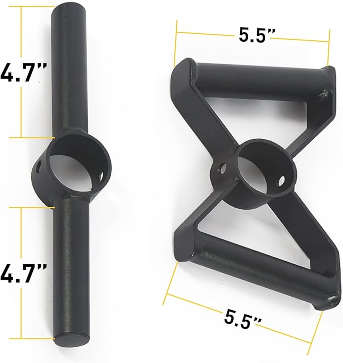 Adjustable kettlebell Handle, Heavy Duty Kettlebell Handle for Plates, Loading Pin with D-bar, Double D-bar and T-bar for Olympic Weight Plates, Hold Up 200lbs.