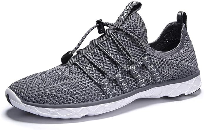 DLGJPA Men's Lightweight Quick Drying Aqua Water Shoes Athletic Sport Walking Shoes