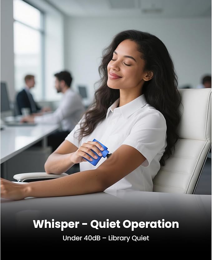 BOB AND BRAD P5 Mini Massage Gun, Pocket-Size Massager for Travel, Ultra-Small Portable Massage Gun for Back & Shoulder Daily Comfort, FSA Quiet Massager HSA Eligible, Gift for Family, Only 0.49 lb