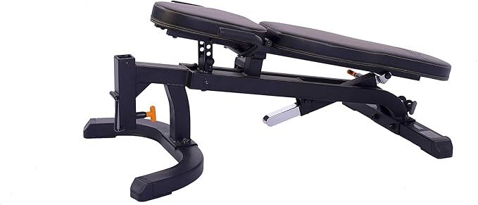 Powertec Fitness Workbench F.I.D. Bench - Adjustable Weight Bench, 600 lb Capacity - Exercise Equipment for Home Workouts - Universal Strength Training System