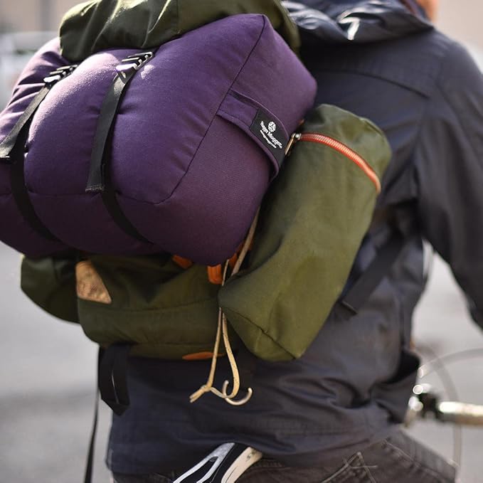 Hugger Mugger Zen Meditation Cushion - Wider Base, Use Horizontally or Vertically, Buckwheat Filled, Durable Fabric, Handmade in USA