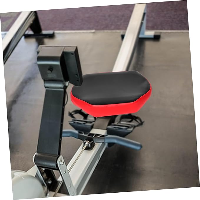 Fitness Machine Seat Cushion Ergonomic Pu Sponge Rowing Machine Pad for Comfort and Support for Gym Use and Enhanced Workouts
