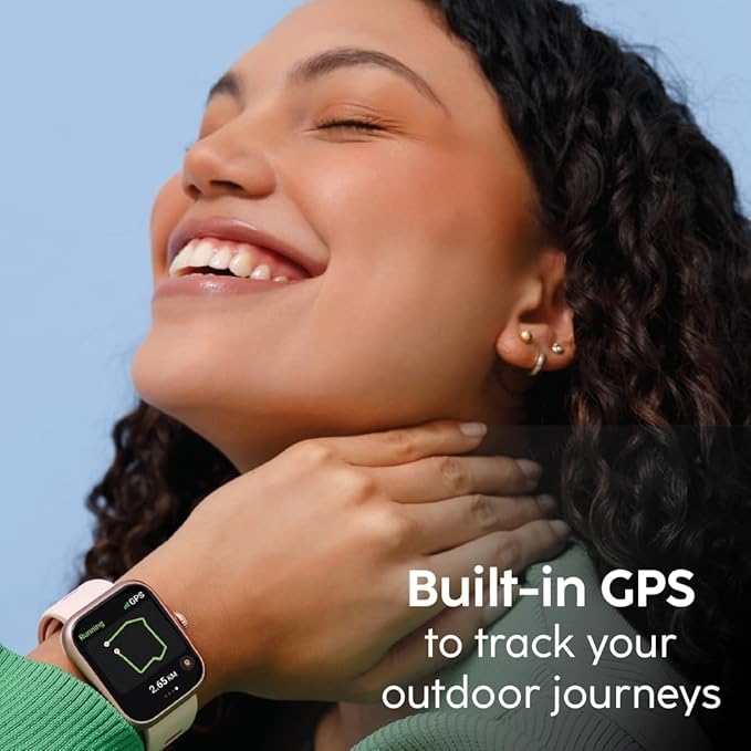 Cubitt Viva Pro Smartwatch/Fitness Tracker with 1.78" Touch AMOLED Screen, Bluetooth Calling, Built in GPS, 60+ Sports, Blood Oxygen, Heart Rate, Stress and Sleep Monitor, Waterproof, Step Counter