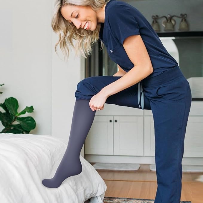 COOLOVER Compression Socks for Women and Men - Best for Circulation, Running, Athletic, Recover, Nurse, Travel