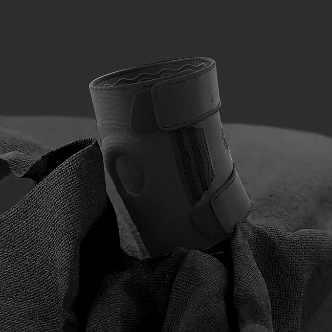 DR. BRACE ELITE Knee Brace with Side Stabilizers & Patella Gel Pads for Maximum Knee Pain Support and fast recovery for men and women-Please Check How To Size Video (Pluto, Large)