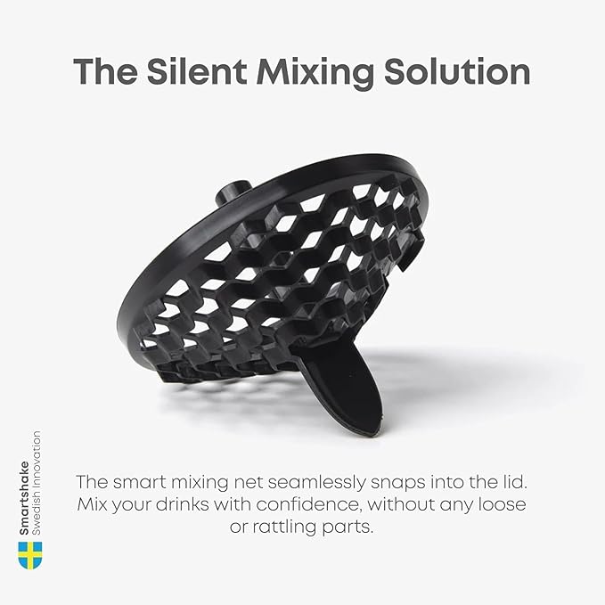 Smartshake Rockband Reforce Stainless Steel Protein Shaker Bottle 900 ml | 30 oz - Leakproof Screw-on Lid - BPA Free – Not Insulated - Unisex - Metallica, Damage Inc. Logo on Bottle