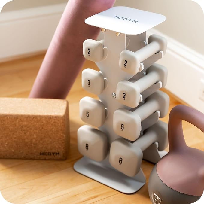 Dumbbell Racks, Space Saving Solution, Sturdy Cast Iron, Home Workout Storage, Heavy Weights Bearing, Home Strength Training