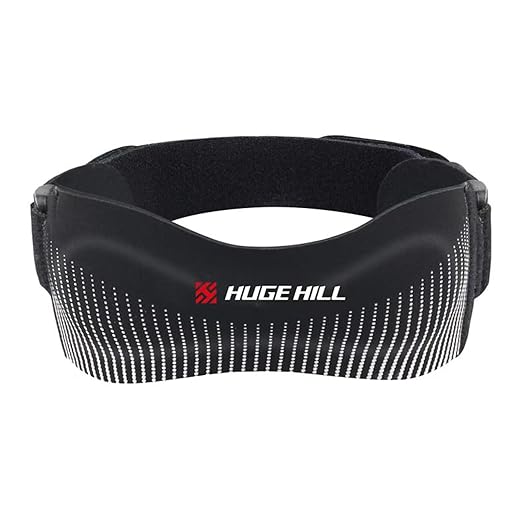 2-Pack Patella Knee Strap with Adjustable Compression & Ergonomic Silicone Pad – Lightweight Breathable Knee Support for Running, Jumping, Squats, Basketball, Workouts & Joint Pain Relief (Black)