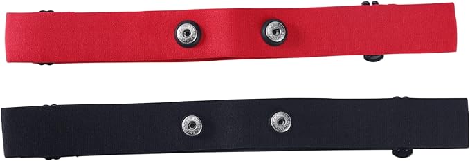 Heart Rate Monitor Replacement Chest Strap Compatible with Myzone Strap MZ-3 & MZ-1Belt 2 Pack