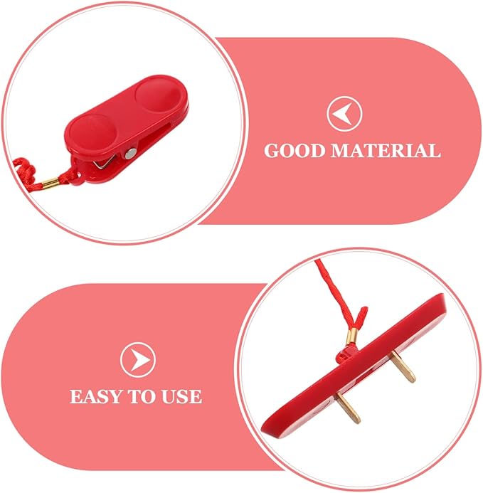 Treadmill Emergency Stop Switch Replacement Key Treadmill Safety Key with Dual Insert Fitness Equipment