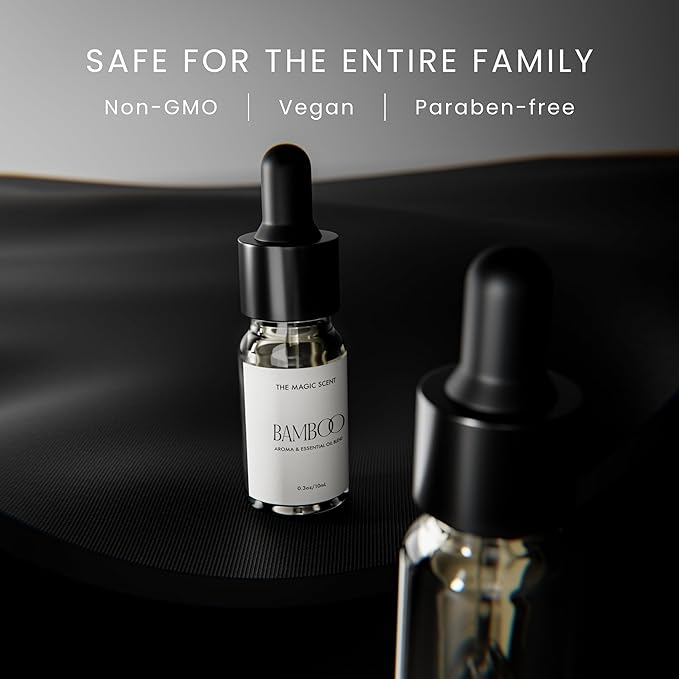 The Magic Scent Bamboo Diffuser Oil - Cold-Air & Ultrasonic Scented Oils for Diffuser Inspired by The Four Seasons, Bora Bora - Essential Oils for Diffusers Aromatherapy (10 ml)