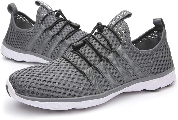 DLGJPA Men's Lightweight Quick Drying Aqua Water Shoes Athletic Sport Walking Shoes