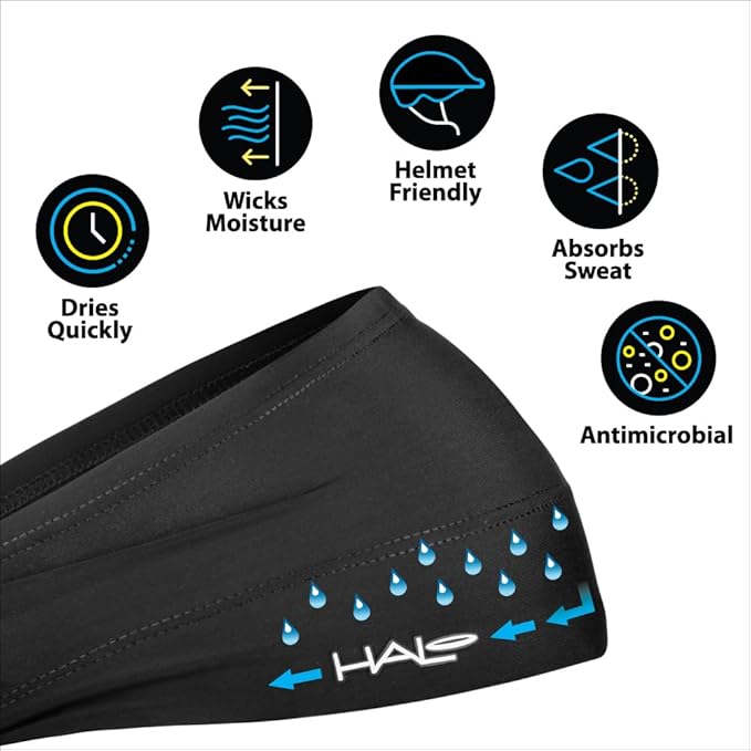 Halo Headband Bandit - 4" Wide Pullover Sweatband for Both Women and Men