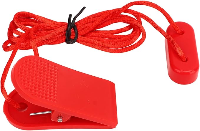 Hapivida Magnet Safety Key, Universal Magnetic Safety Switch for Treadmills with Strong Clip, ABS and Polyester, 2pcs Replacement Parts for Running Machines