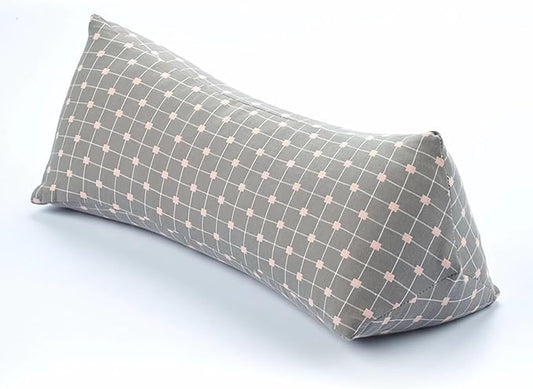 Buckwheat Pillow, Organic Buckwheat Pillow Neck Roll Pillow Cervical Lumbar Support Pillow Round Therapeutic Bolster Pillow For Stomach Sleepers Spine And Back Pain Buckwheat Hulls Filling