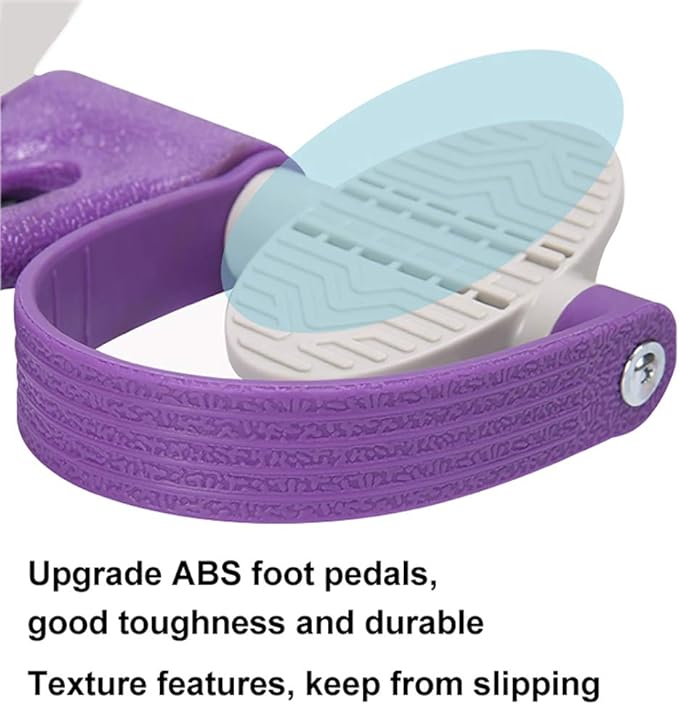 Yoga Pedal Resistance Band Elastic Pull Rope Fitness Sit-up Exercise Equipment at Home Gym Arm Abs Workout Equipment Leg Stretching Equipment