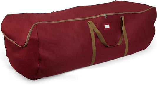Covermates Keepsakes - Storage Duffel Bag - Heavy Duty Polyester - Reinforced Handles - Closet Storage, Red