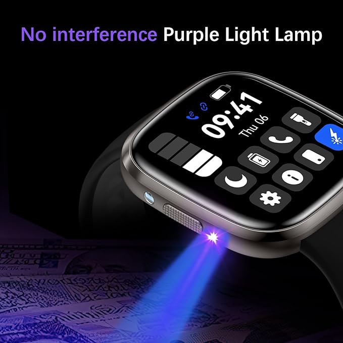 Health & Fitness Tracker (Answer/Make Calls), IP68 Waterproof Smart Watch with 24/7 Heart Rate, Blood Pressure, Blood Oxygen Monitor & Sleep Tracking, 110+ Exercise Mode Activity Tracker for Women Men