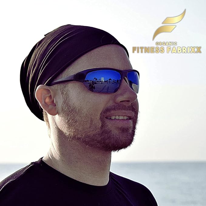 Organic Fitness Fabrixx - Premium Gym Headband Made with Organic Cotton, Sweatband Headband with a Stylish Twist for Men and Women