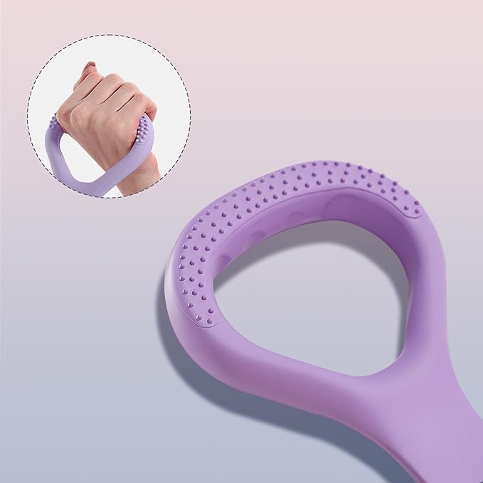 Luminous Resistance Bands, 8 Shaped Exercise Bands, with Handles Band for Arms, Back, Shoulder Stretch, Resistance Bands Women Men, Gift for Yoga Lover/Beginner, Not Break