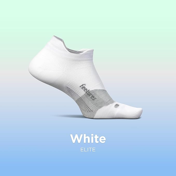 Feetures Elite Ultra Light Cushion Ankle Socks - Sport Sock with Targeted Compression