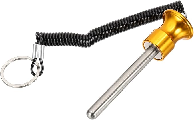 PATIKIL Weight Stack Pin, Magnetic Gym Selector Pin Universal Weight Stack Replacement with Pull Rope for Home