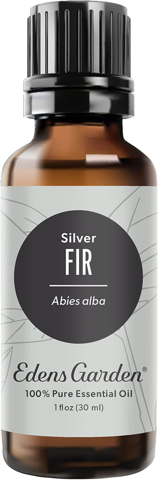 Edens Garden Fir- Silver Essential Oil- 100% Pure Premium Grade, Undiluted, Natural, Therapeutic, Aromatherapy, The Best for Diffuser, Candle, Laundry, Humidifiers 30 ml (1 fl oz)