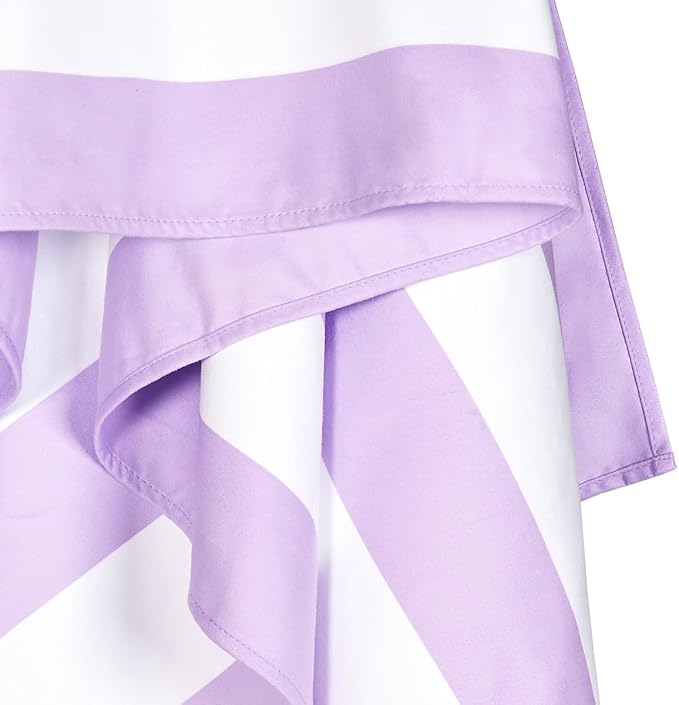 Dock & Bay Beach Towel - Quick Dry, Sand Free - Compact, Lightweight - 100% Recycled - Includes Bag - Set of 4 - Pretty in Pink, Large (160x90cm, 63x35)