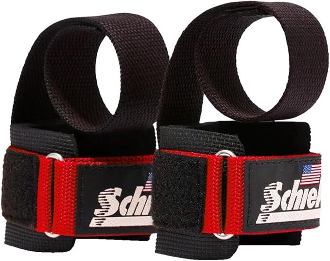 Schiek Sports 1000-PLS Deluxe Power Lifting Wrist Straps - Weight Lifting Wrist Wraps