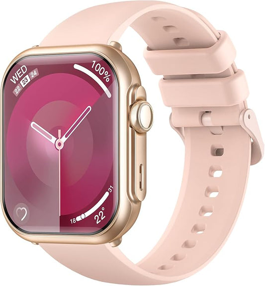 Fitness Smart Watches for Women Men: 1.85" Smart Watch with 30 Days+ Battery Life Make/Recive Call Heart Rate SpO2 Sleep Monitor 120+ Sport IP68 Waterproof Fitness Tracker Watch Reloj Inteligente