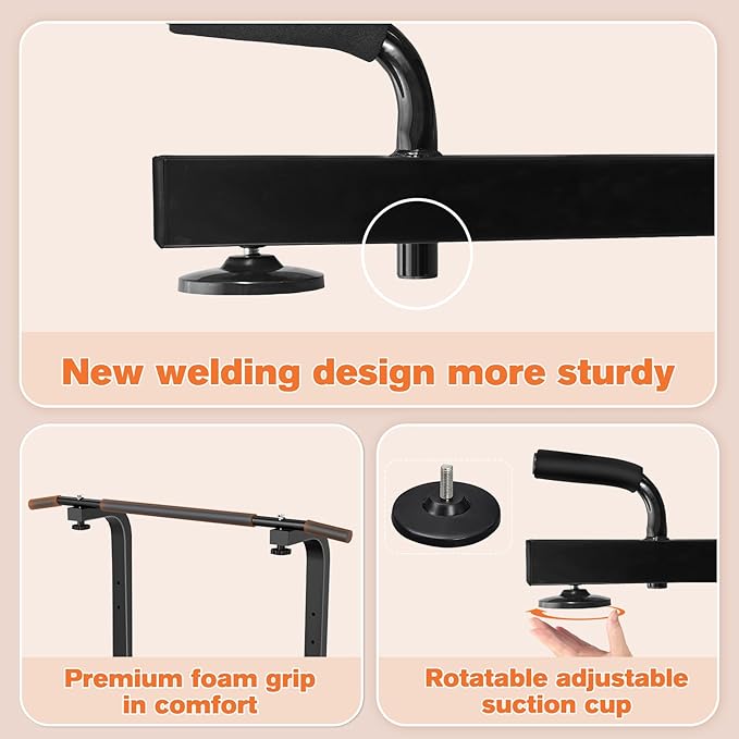 RELIFE REBUILD YOUR LIFE Power Tower Pull Up Bar Station Workout Dip Station for Home Gym Strength Training Fitness Equipment