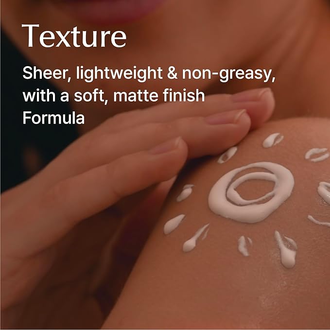 Isa Knox UV SUN PRO Sheer Mineral Sunscreen (1.7 fl oz) - Korean Skincare,SPF 50 Broad-Spectrum, Matte Finish, Water-Resistant, Anti-Aging with Smart Retino Formula, Niacinamide & Jakyang Extract.