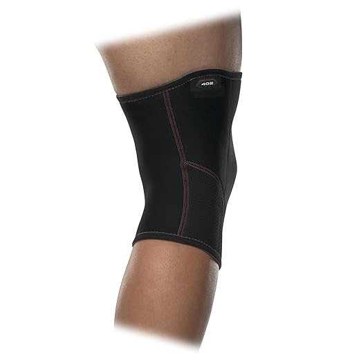 McDavid Knee Compression Sleeves Men/Women, Open Patella Knee Brace, Stabilizer for Minor Arthritis, Bursitis, Tendonitis, Patellar Support, Single Unit