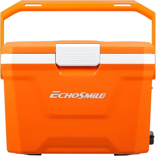 EchoSmile Portable Cooler 20L/21qt, Outdoor Insulated Ice Chest Box