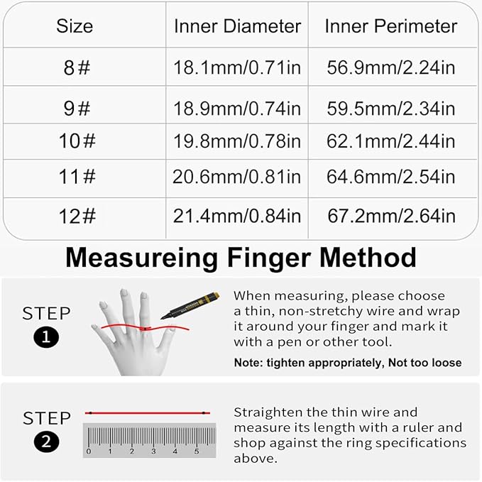 Smart Ring Heart Rate Monitor Blood Pressure Ring Sleep Tracker Health Rings Pedometer Step Counter Calorie Waterproof Fitness Rings for Women Men