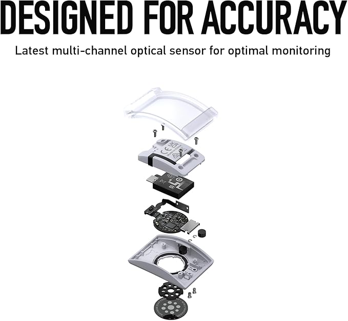 COROS Heart Rate Monitor, Comfort, Easy to wear, Auto-wear Detection, Advanced Sensor, Precise Data, Bluetooth, 38 Hours Battery Life, Connects up to 3 Devices at Once, for Run and Bike