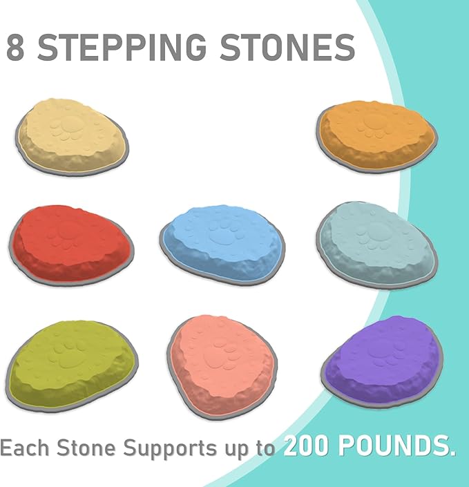 DEDOO Toddler Stepping Stones Floor is Lava Stepping Stones for Kids Balance Toys for Toddler 1-3
