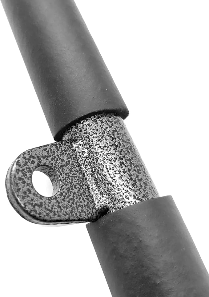 Pulldown Bar for LAT Pulley System - 40cm Soft Foam Handles Straight Bar Pull down Exercise Rowing Machine Home Gym Attachment Strength Muscles Triceps Training