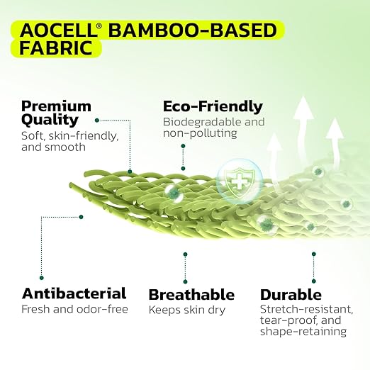 Compression Knee Brace for Women & Men, 2 Pack AOCELL Knee Sleeve Support for Knee Joint Pain Relief, ACL, Meniscus Tear, Arthritis - Breathable for Workout, Running, Gym, Sports, Fitness M